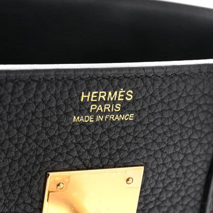 Hermes Togo Swift Canvas 3 in 1 Birkin 30 Black 8 of 13