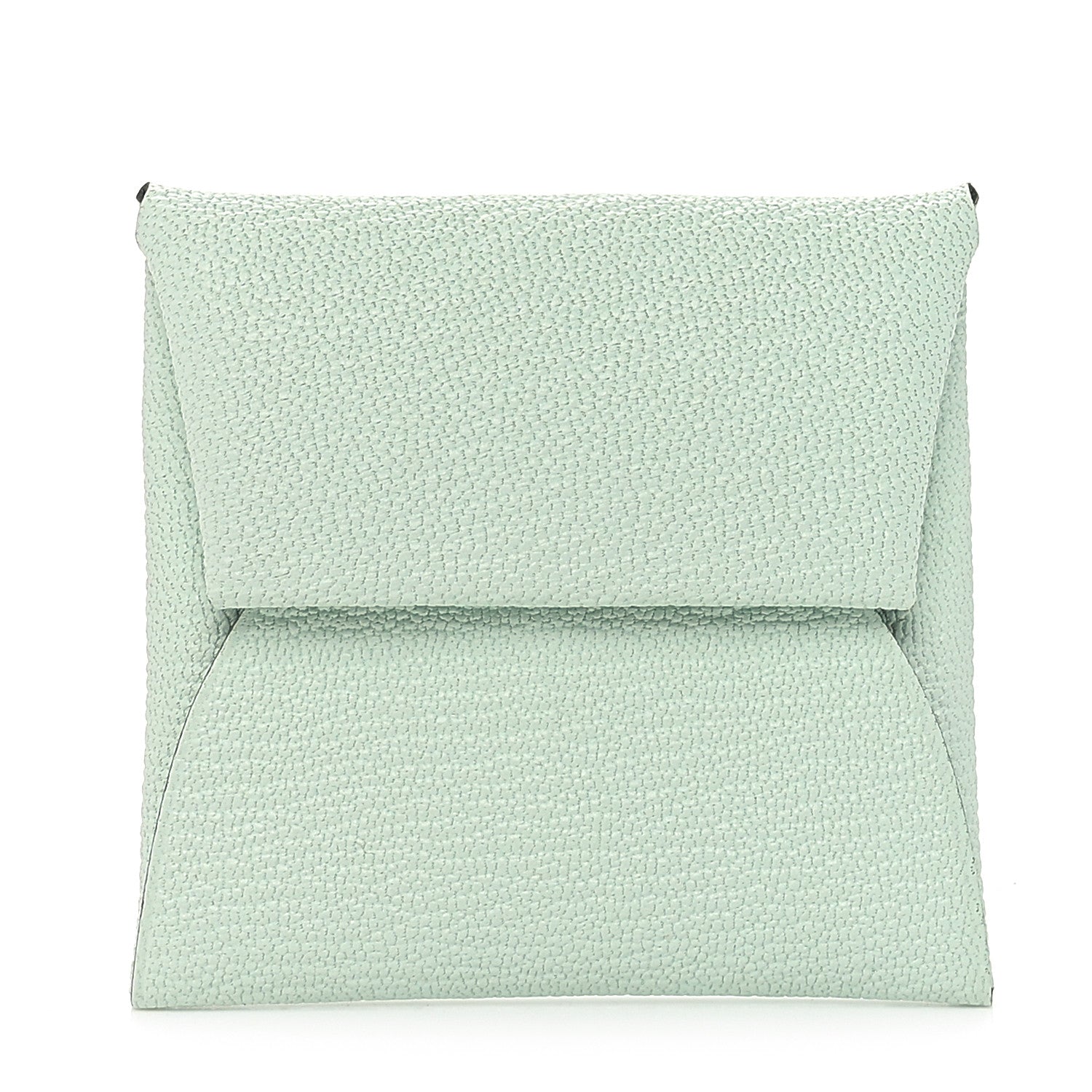 Hermes Chevre Mysore Bastia Verso Coin Purse Vert Peppermint Vert Moyen 1 of 9