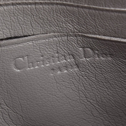 Christian Dior Patent Cannage New Lock Pouch Grey 9 of 10