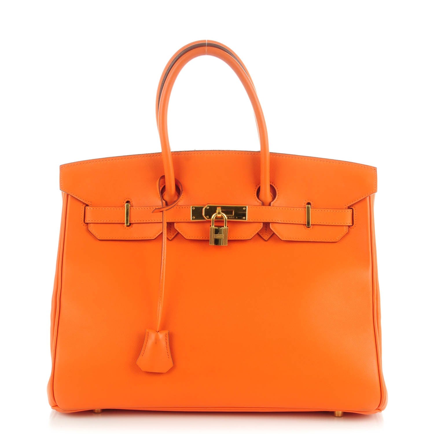 Hermes Swift Birkin 35 Orange 1 of 28