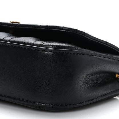 Versace Nappa Quilted Virtus Evening Bag Black 8 of 8