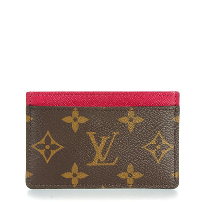 Louis Vuitton Monogram Card Holder Fuchsia 1 of 7