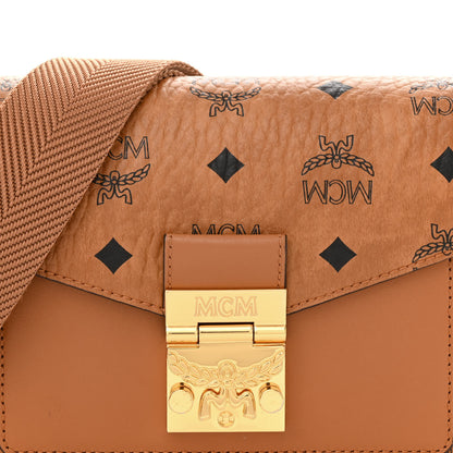 MCM Visetos Small Millie Crossbody Belt Bag Cognac 7 of 12