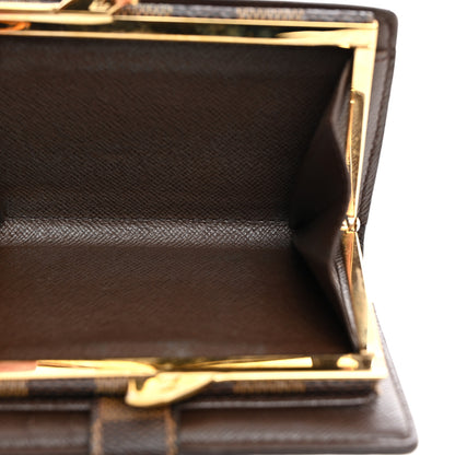 Louis Vuitton Damier Ebene French Purse Wallet 6 of 8