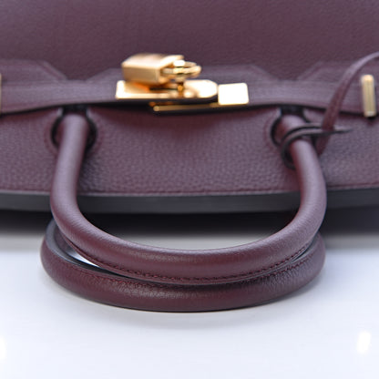 Hermes Togo Birkin 30 Bordeaux 28 of 31
