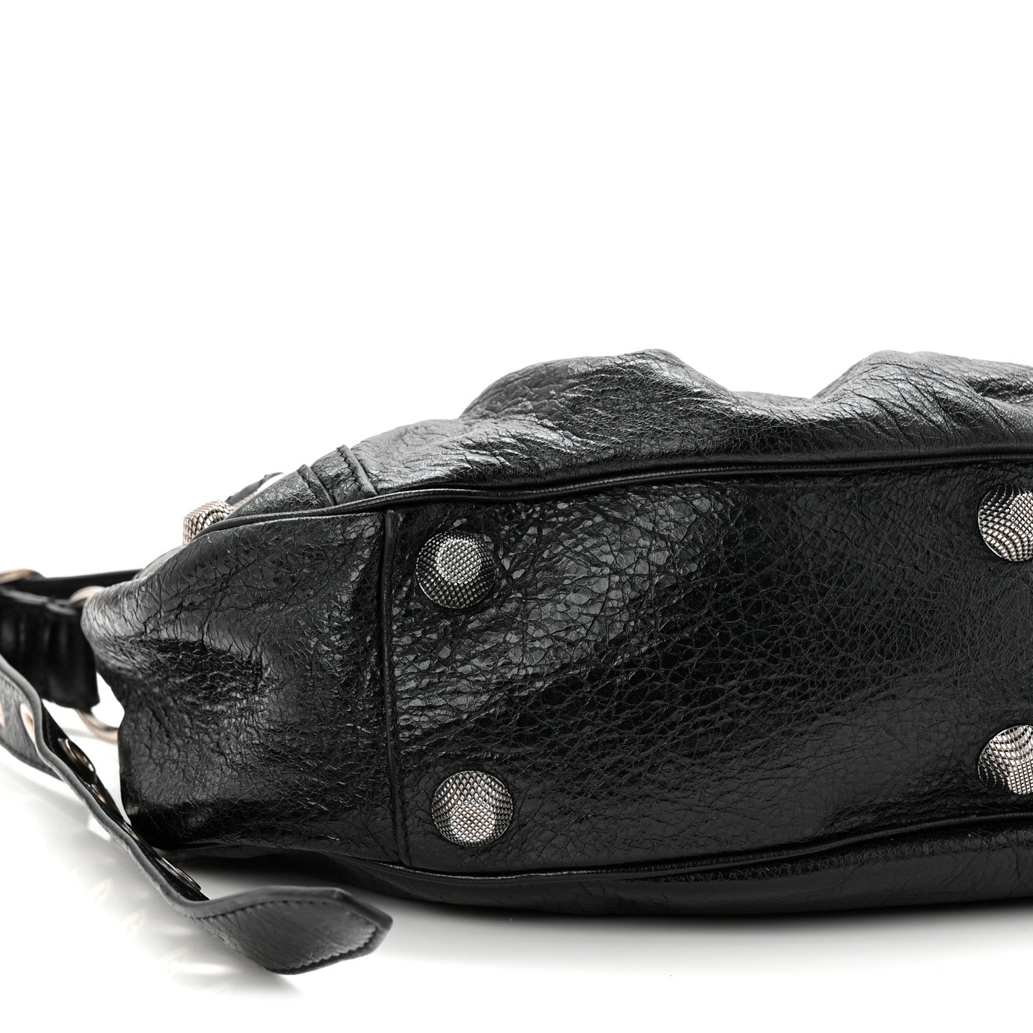 Balenciaga Agneau Arena Small Le Cagole Shoulder Bag Black 10 of 11