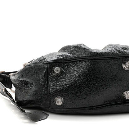 Balenciaga Agneau Arena Small Le Cagole Shoulder Bag Black 10 of 11