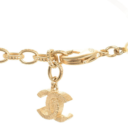 Chanel Irregular Pearl CC Short Necklace Gold 3 of 5