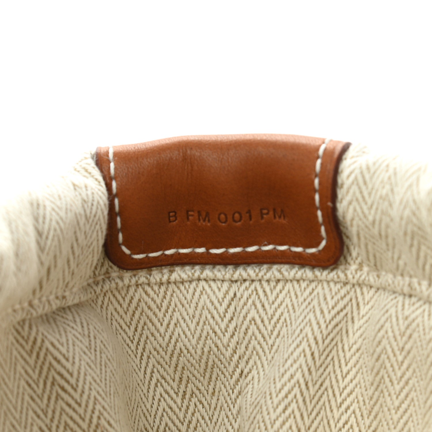 Hermes Canvas Barenia Fourbi 20 PM Pouch Naturel Fauve 8 of 11