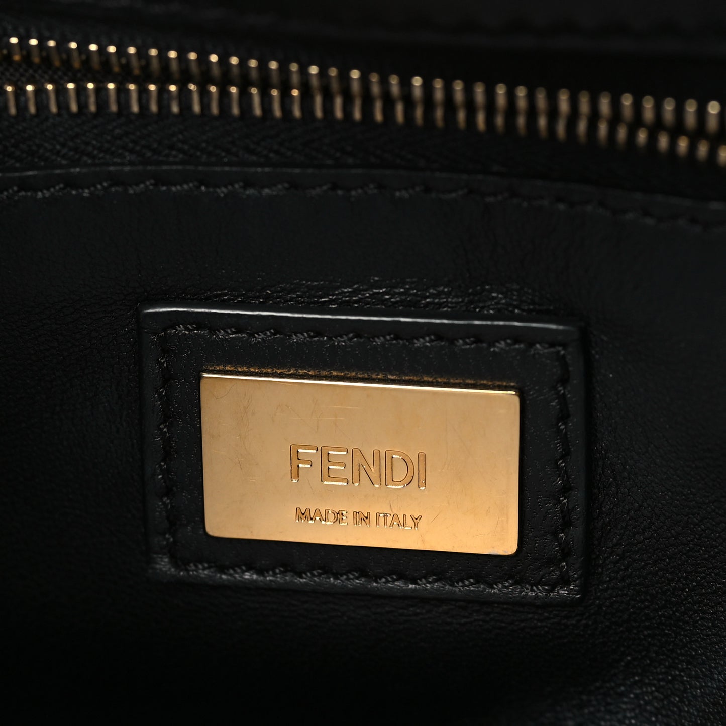 Nappa Mini Peekaboo Iconic Satchel Black