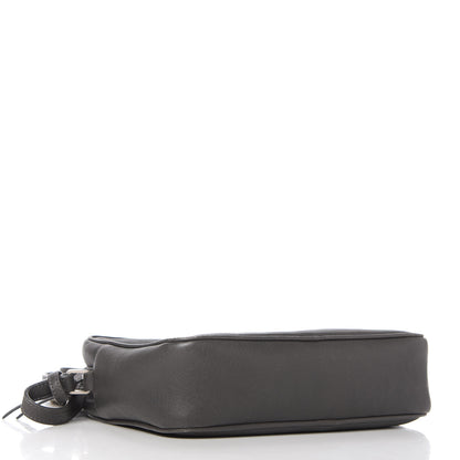 Saint Laurent Calfskin Monogram Small Lou Camera Bag Storm 4 of 14