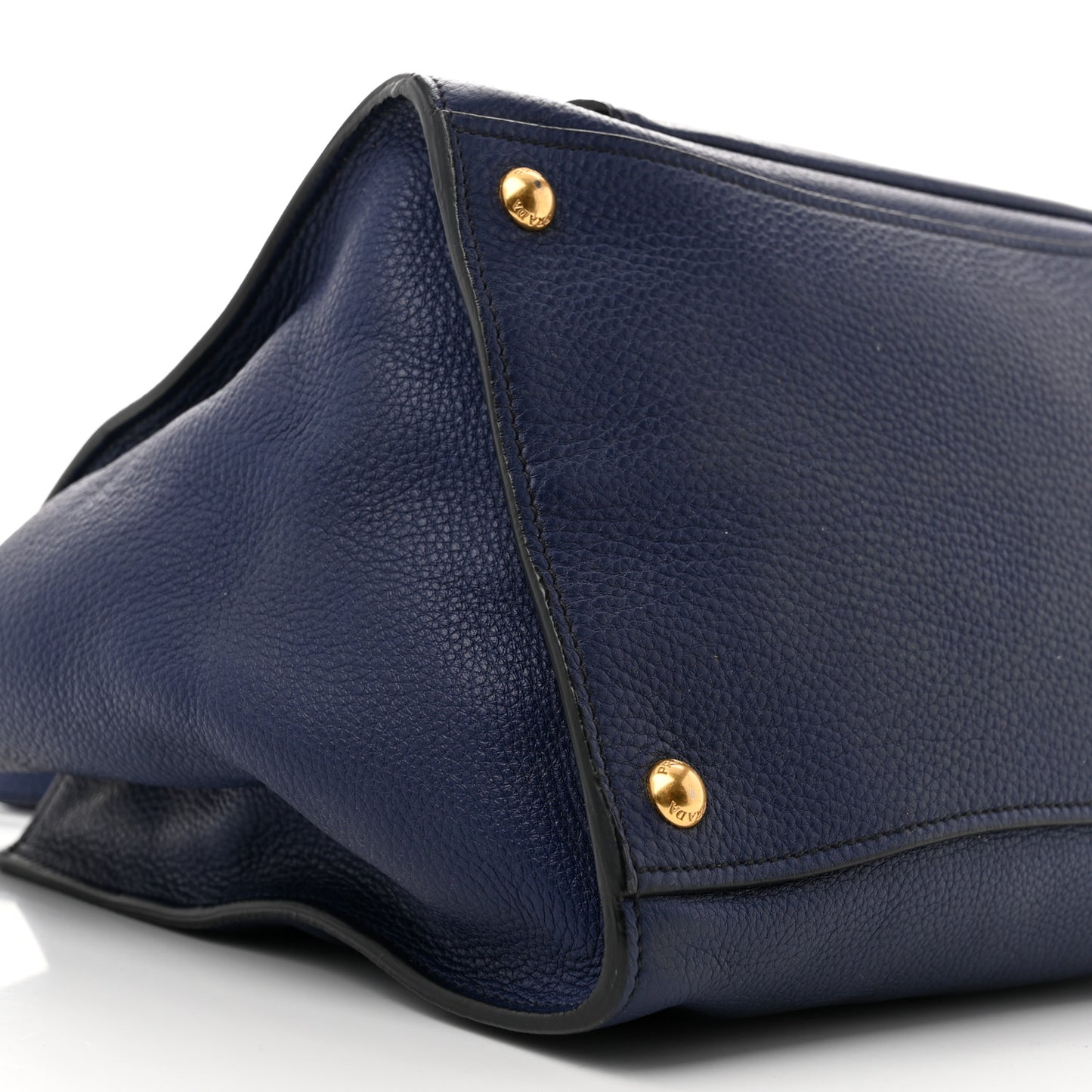 Vitello Daino Shopping Tote Inchiostro