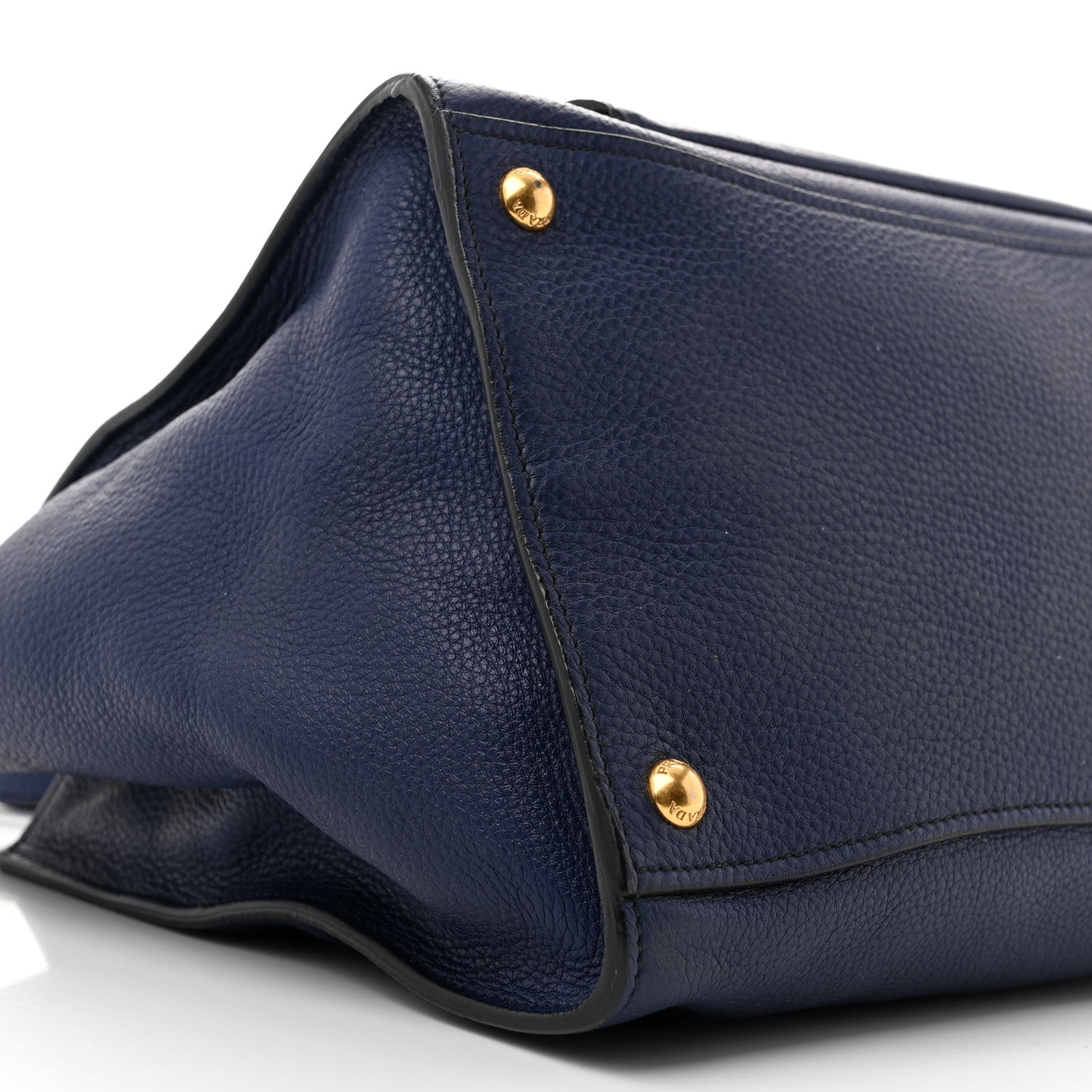 Prada Vitello Daino Shopping Tote Inchiostro 8 of 13