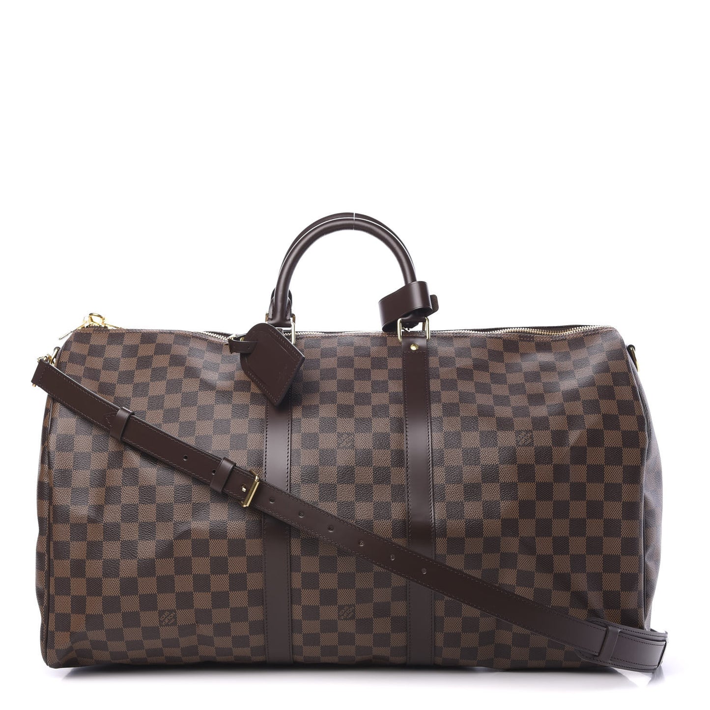 Damier Ebene Keepall Bandouliere 55