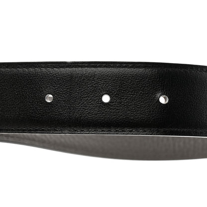 Hermes Box Togo 32mm Matte H Belt 100 Black Etain 8 of 10