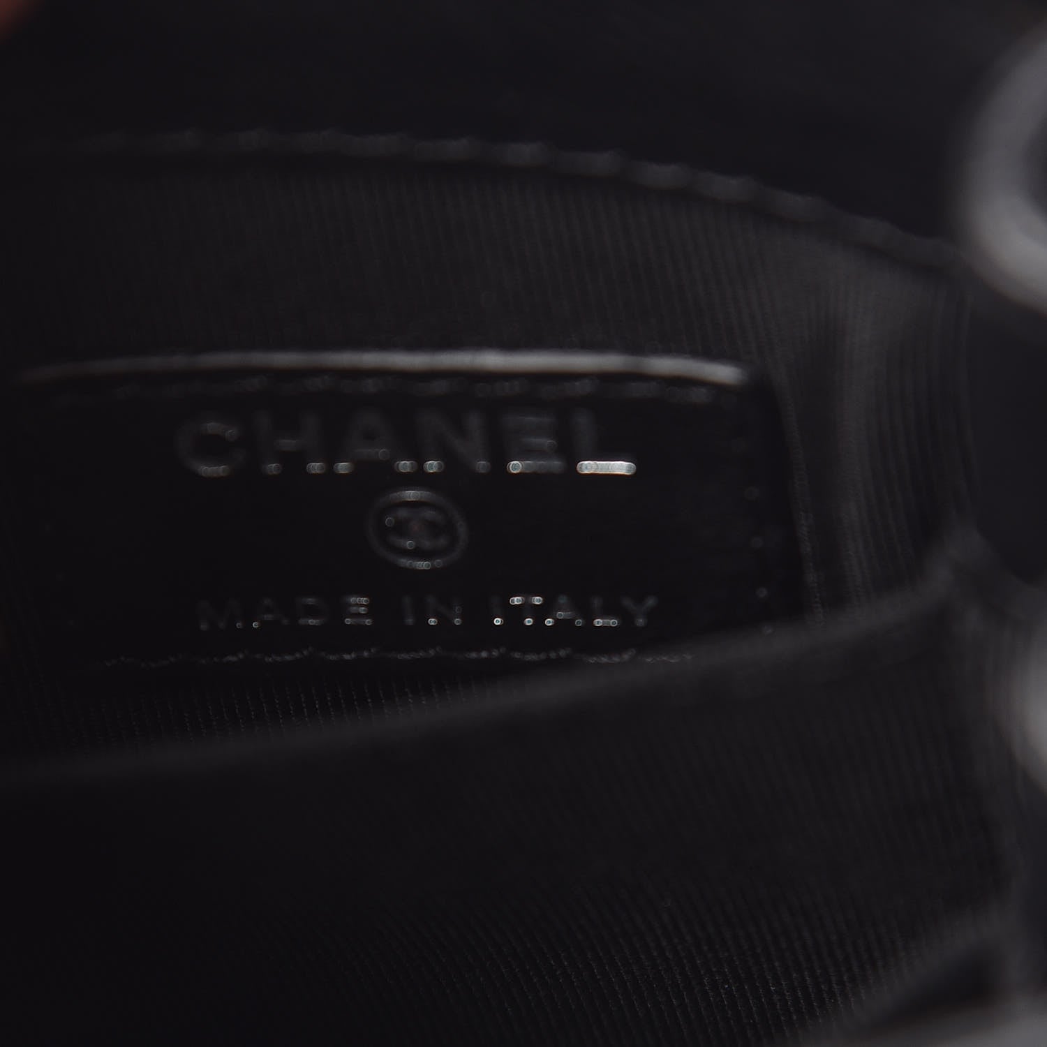 Chanel Calfskin CC Phone Holder Crossbody Black 6 of 10