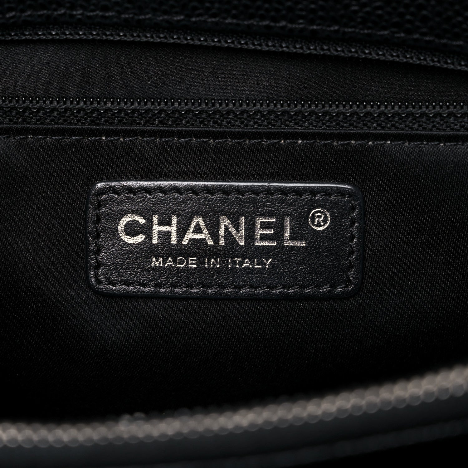 Chanel Caviar Quilted Grand Shopping Tote GST Black 6 of 18