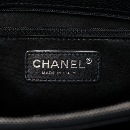 Chanel Caviar Quilted Grand Shopping Tote GST Black 6 of 18