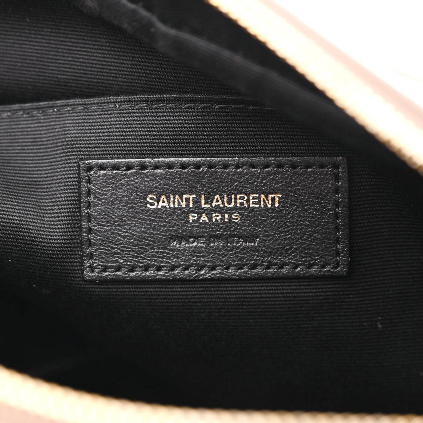 Calfskin Matelasse Monogram Lou Camera Bag Taupe