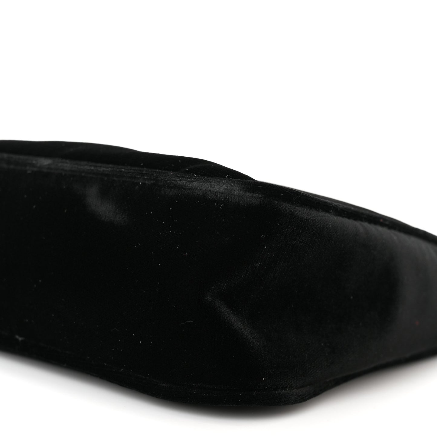 Velvet Nappa Mini Re-Edition Shoulder Bag Black