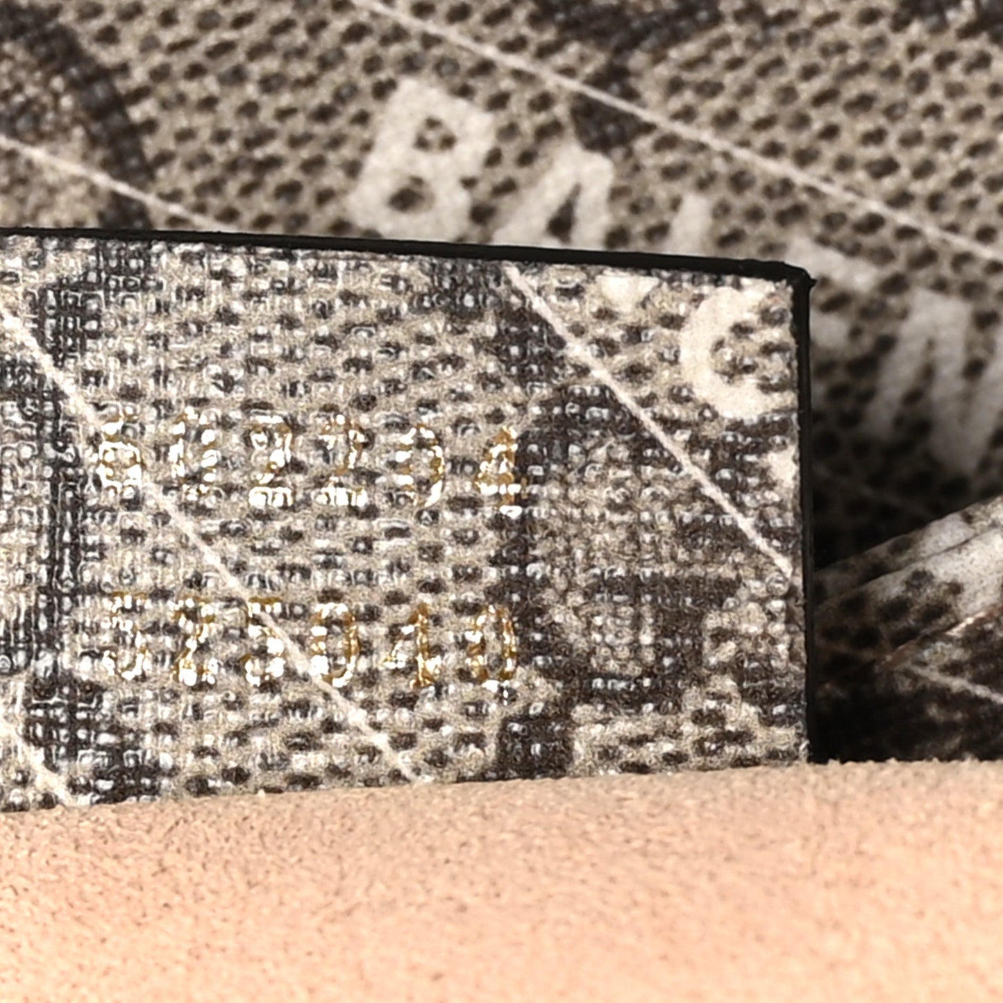 X BALENCIAGA GG Supreme Monogram Logo Print Horsebit 1955 Shoulder Bag Beige Ebony