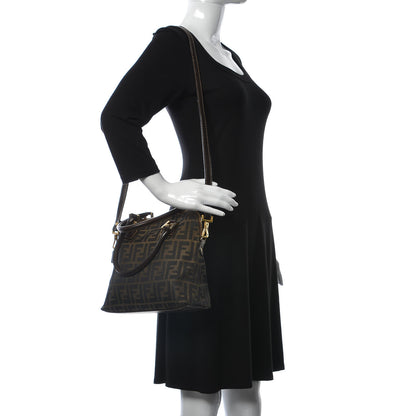 Fendi Zucca Top Handle Tote Tobacco 2 of 12