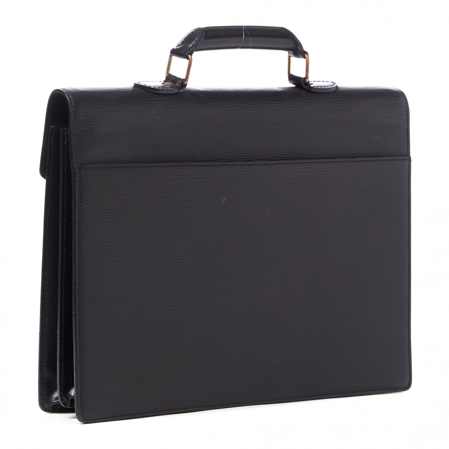 Louis Vuitton Epi Serviette Conseiller Briefcase Black 2 of 8