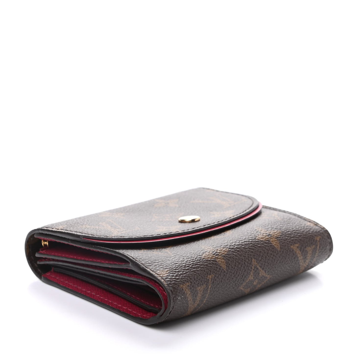 Monogram Ariane Compact Wallet Fuchsia