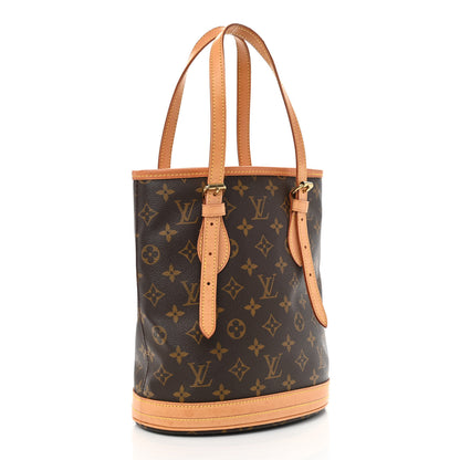 Louis Vuitton Monogram Petit Bucket 23 3 of 9