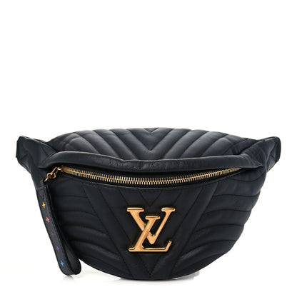 Louis Vuitton Calfskin Quilted New Wave Bumbag Black 1 of 8