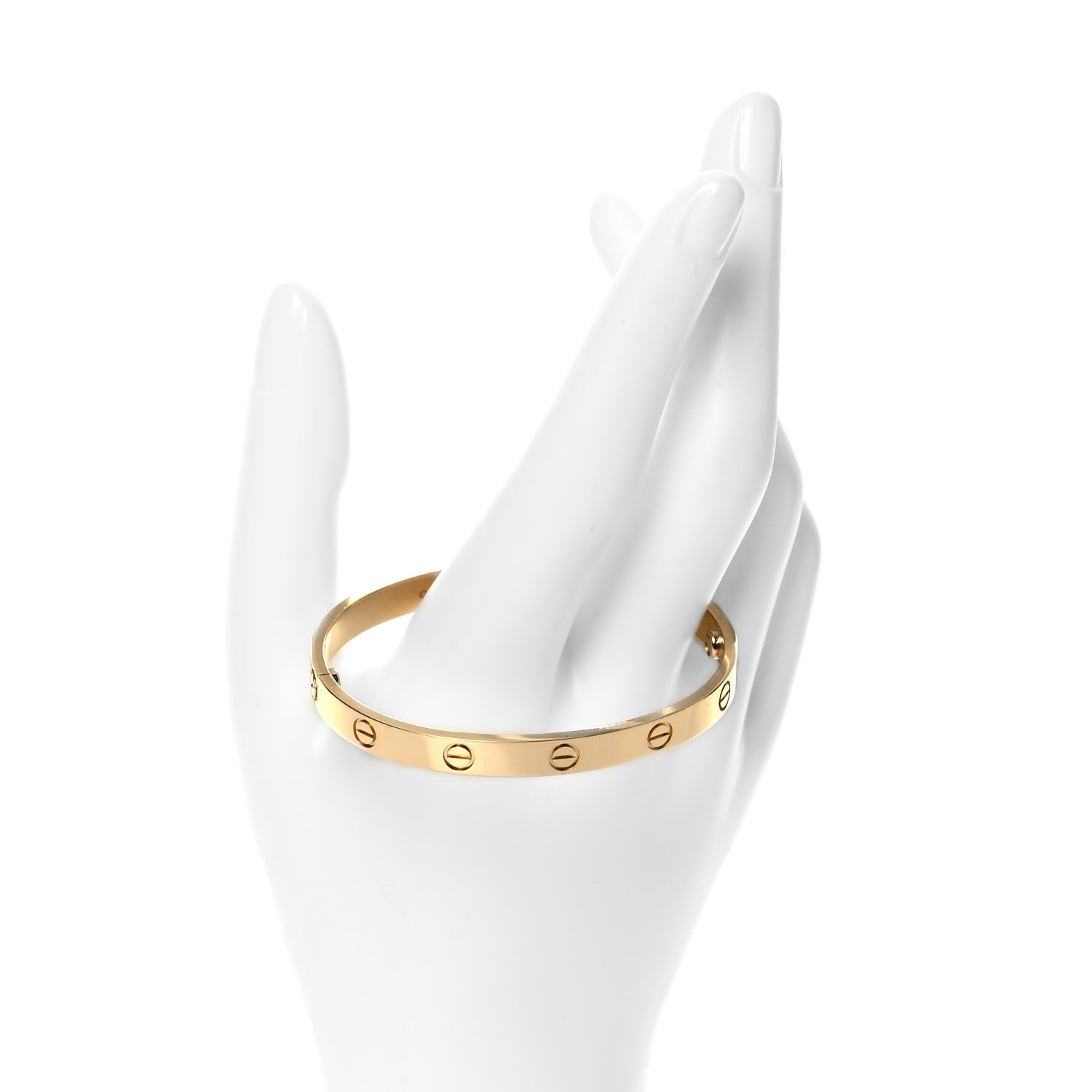 Cartier 18K Yellow Gold LOVE Bracelet 17 2 of 6