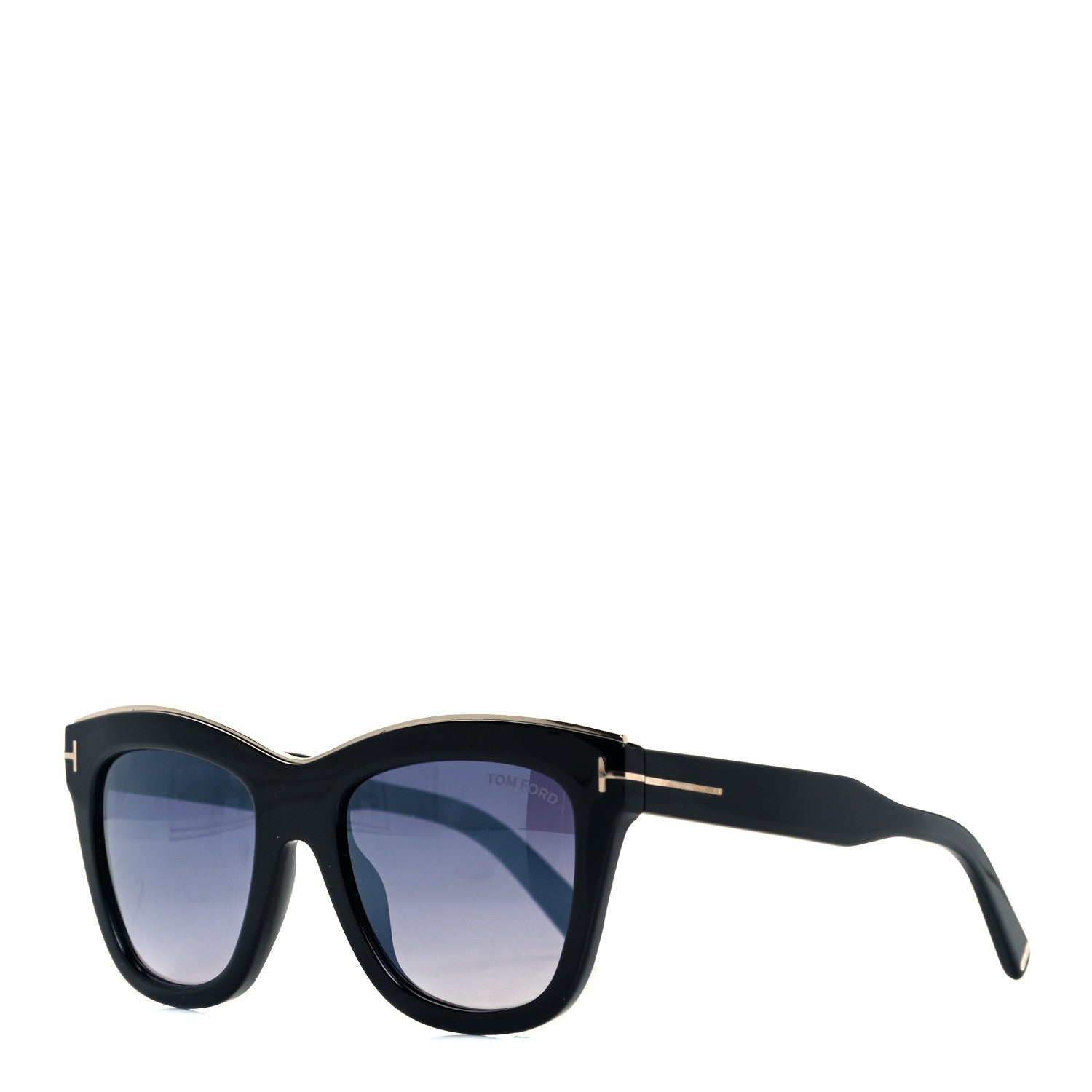 Tom Ford Julie Square Sunglasses TF685 Black 1 of 8