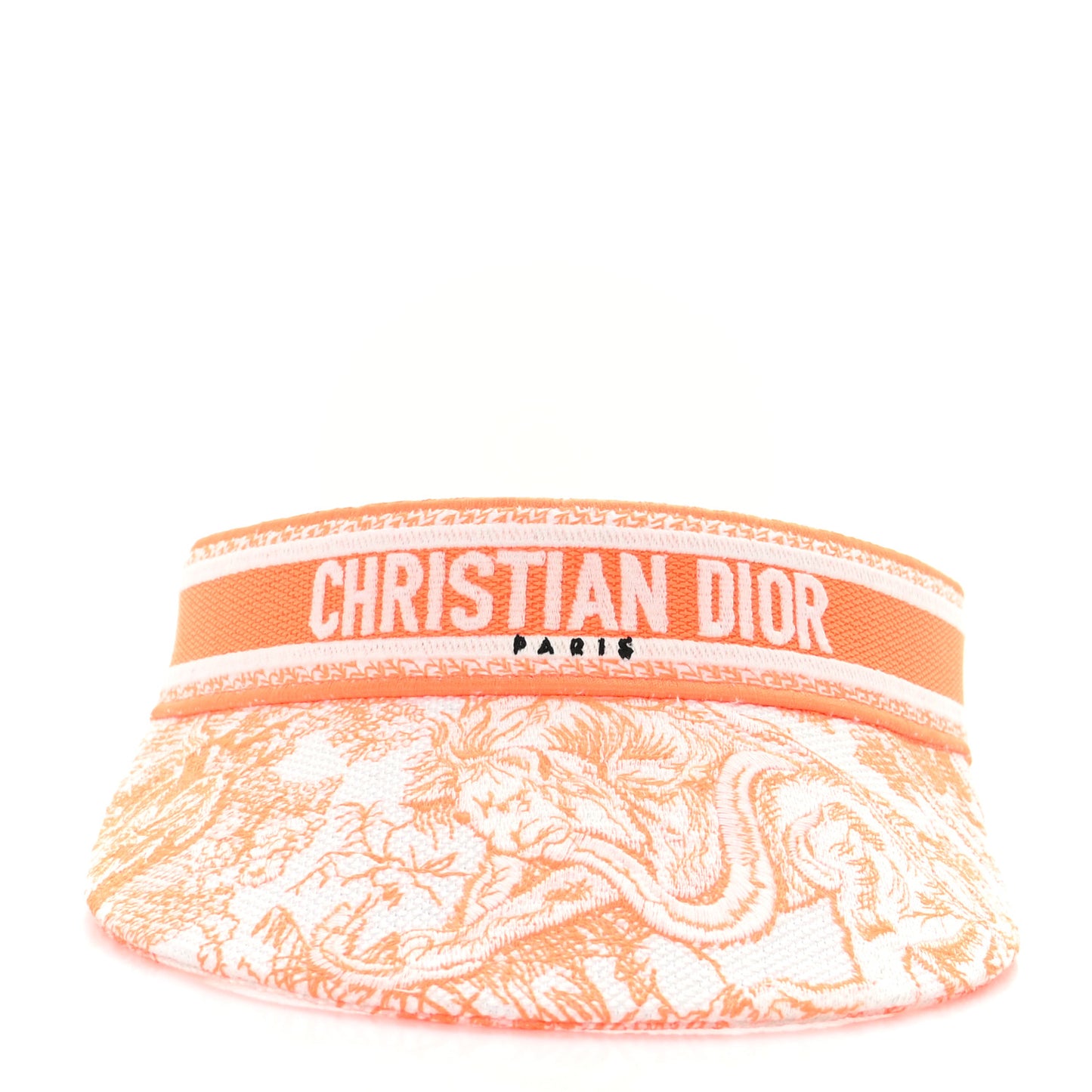 Toile De Jouy Reverse Visor Orange