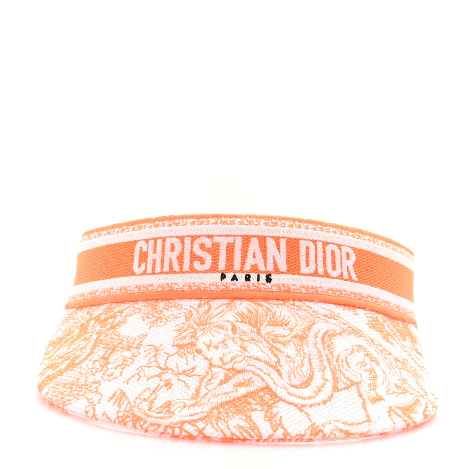 Christian Dior Toile De Jouy Reverse Visor Orange 2 of 6