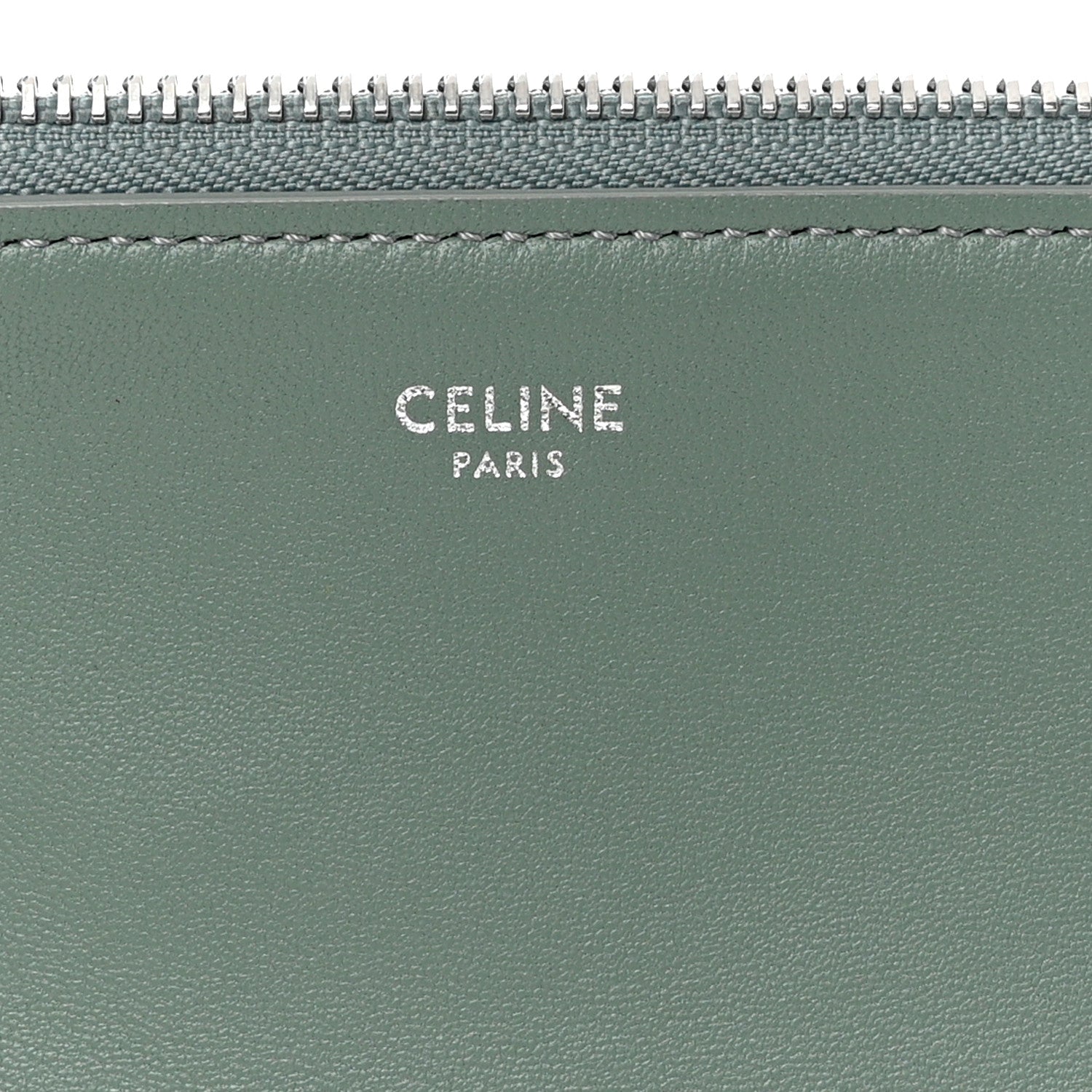 Celine Lambskin Large Trio Crossbody Bag Jade 7 of 10