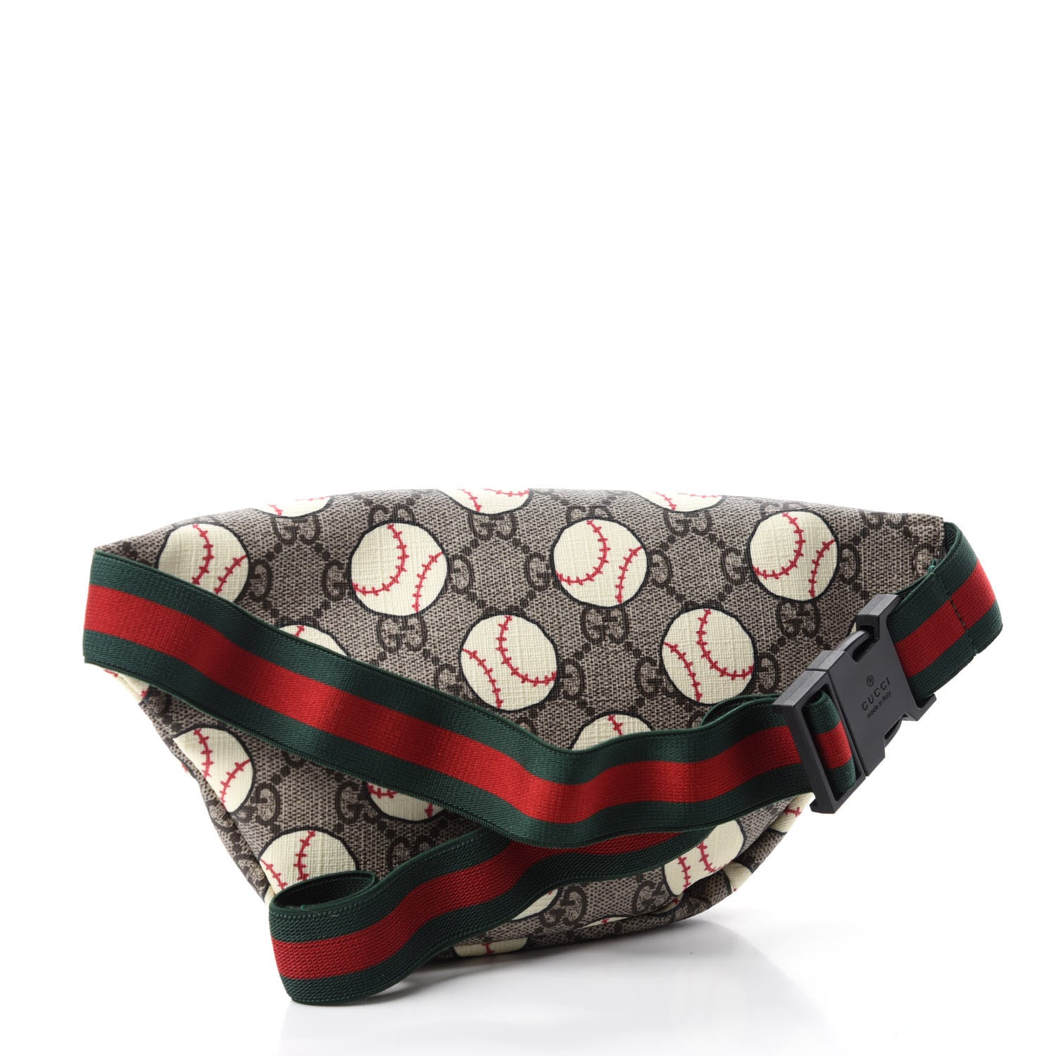 Gucci GG Supreme Monogram Baseballs Web Childrens Belt Bag 3 of 10