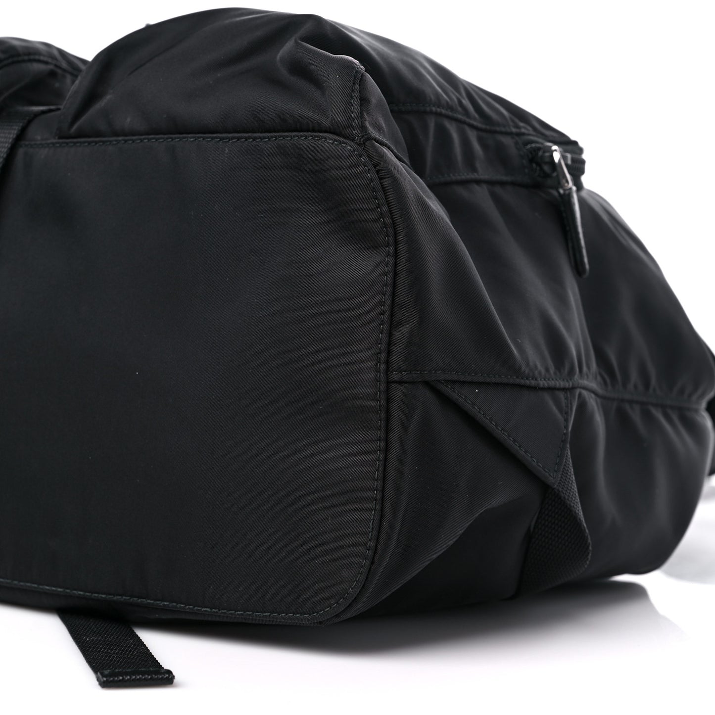 Tessuto Nylon Saffiano Vela Backpack Black