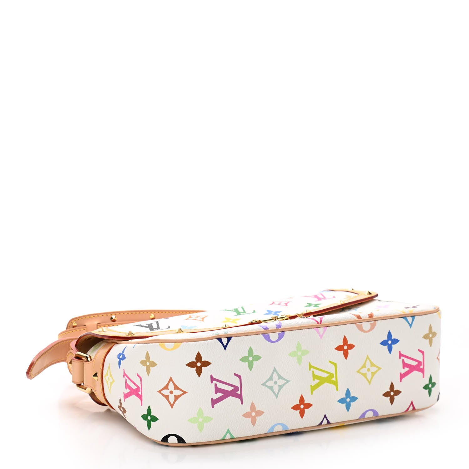Louis Vuitton Monogram Multicolor Sologne White 4 of 11