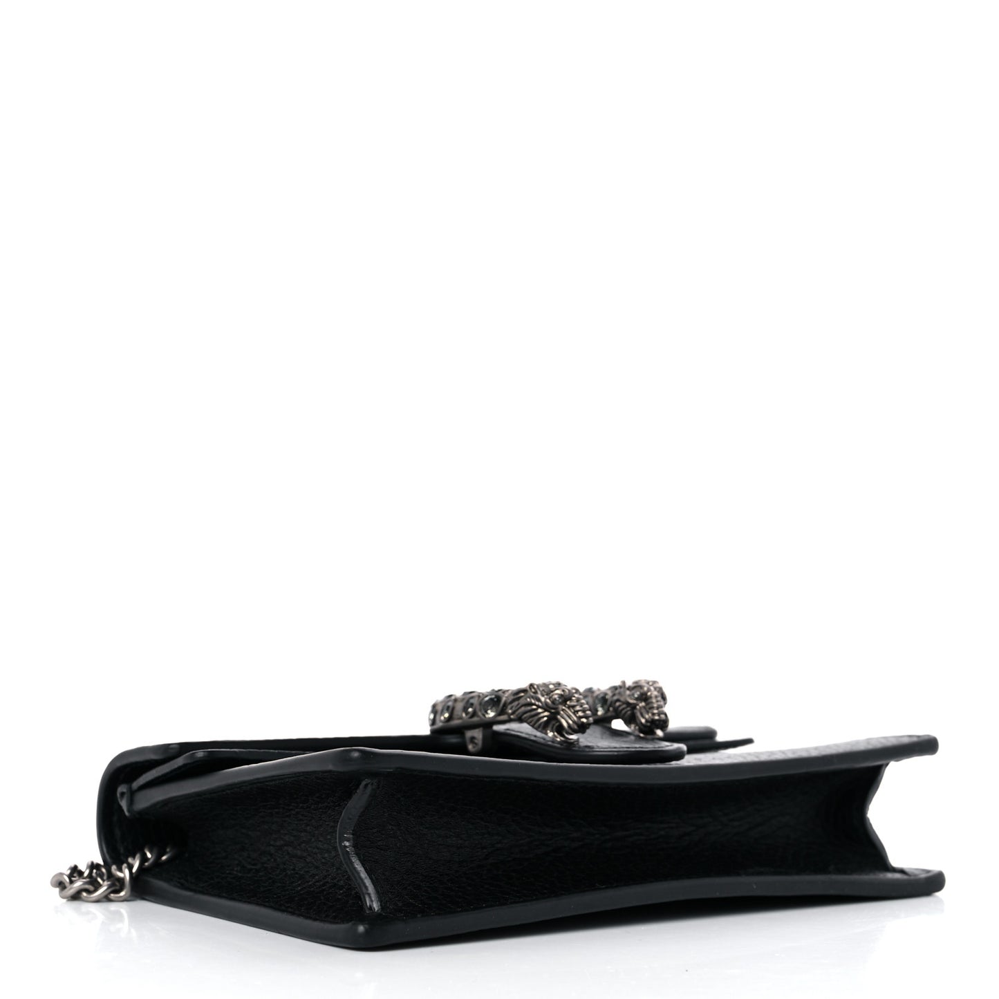 Calfskin Super Mini Dionysus Shoulder Bag Black