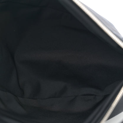 The Row Nylon Slouchy Banana Two Bag Black 5 of 9