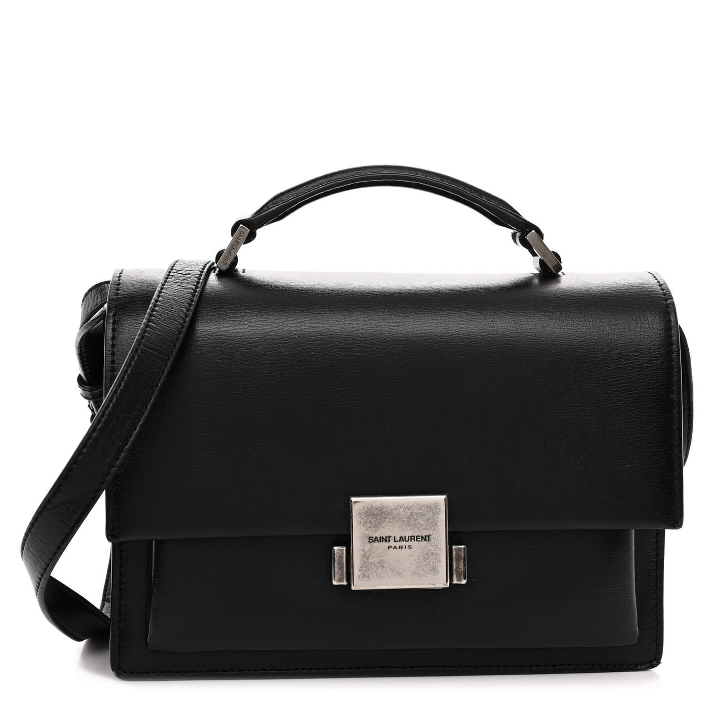 Calfskin Medium Bellechasse Satchel Black