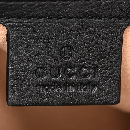 Gucci Wonka Grain Calfskin Medium Diana Tote Bag Black 6 of 20