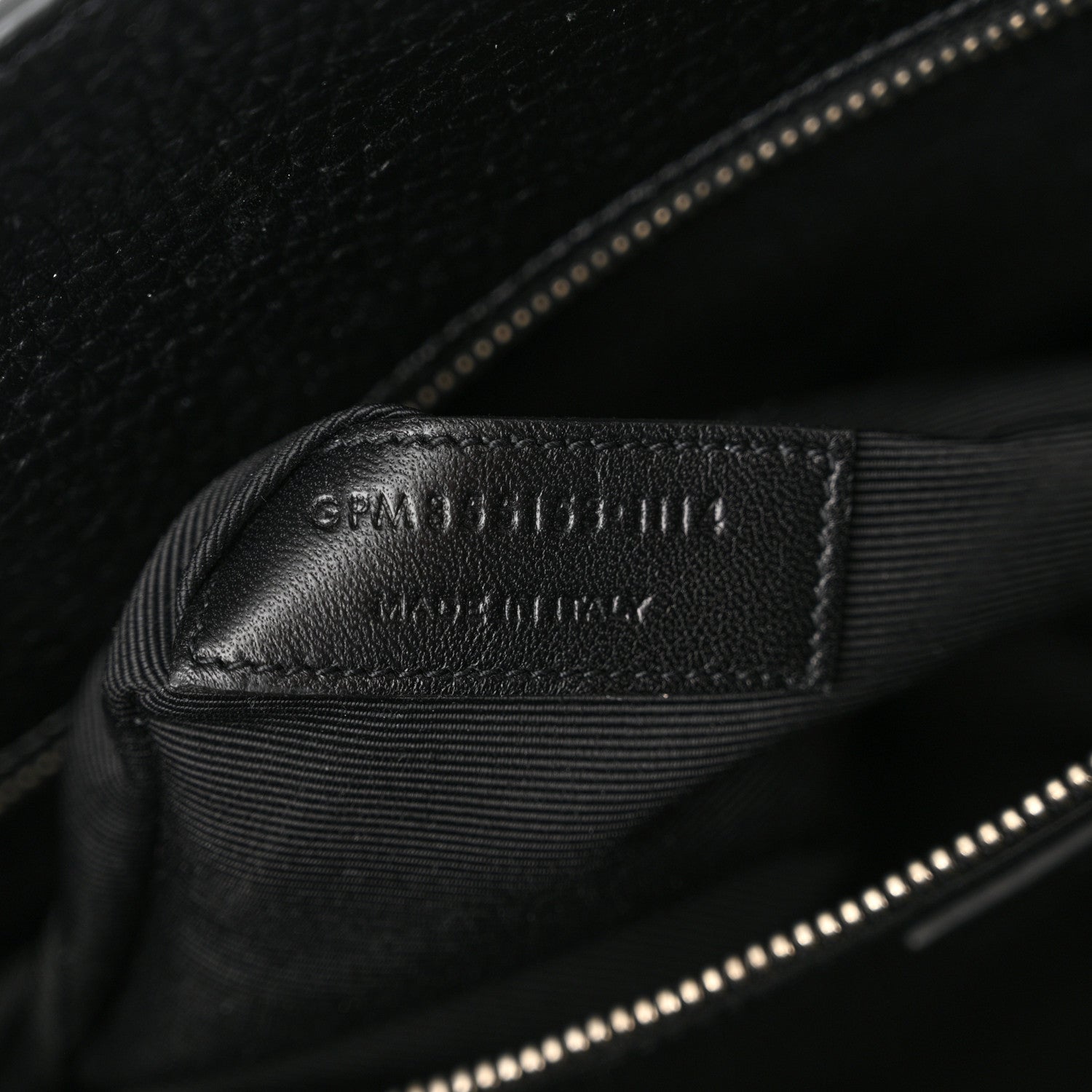 Saint Laurent Grained Calfskin Small Sac De Jour Black 7 of 11
