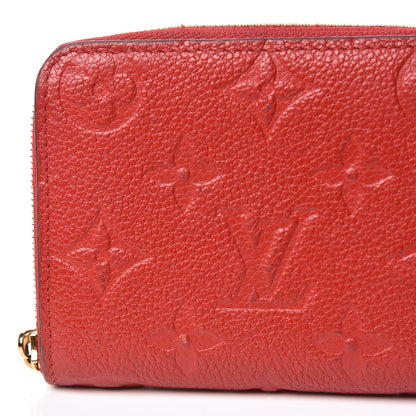 Louis Vuitton Empreinte Zippy Coin Purse Cherry 8 of 8