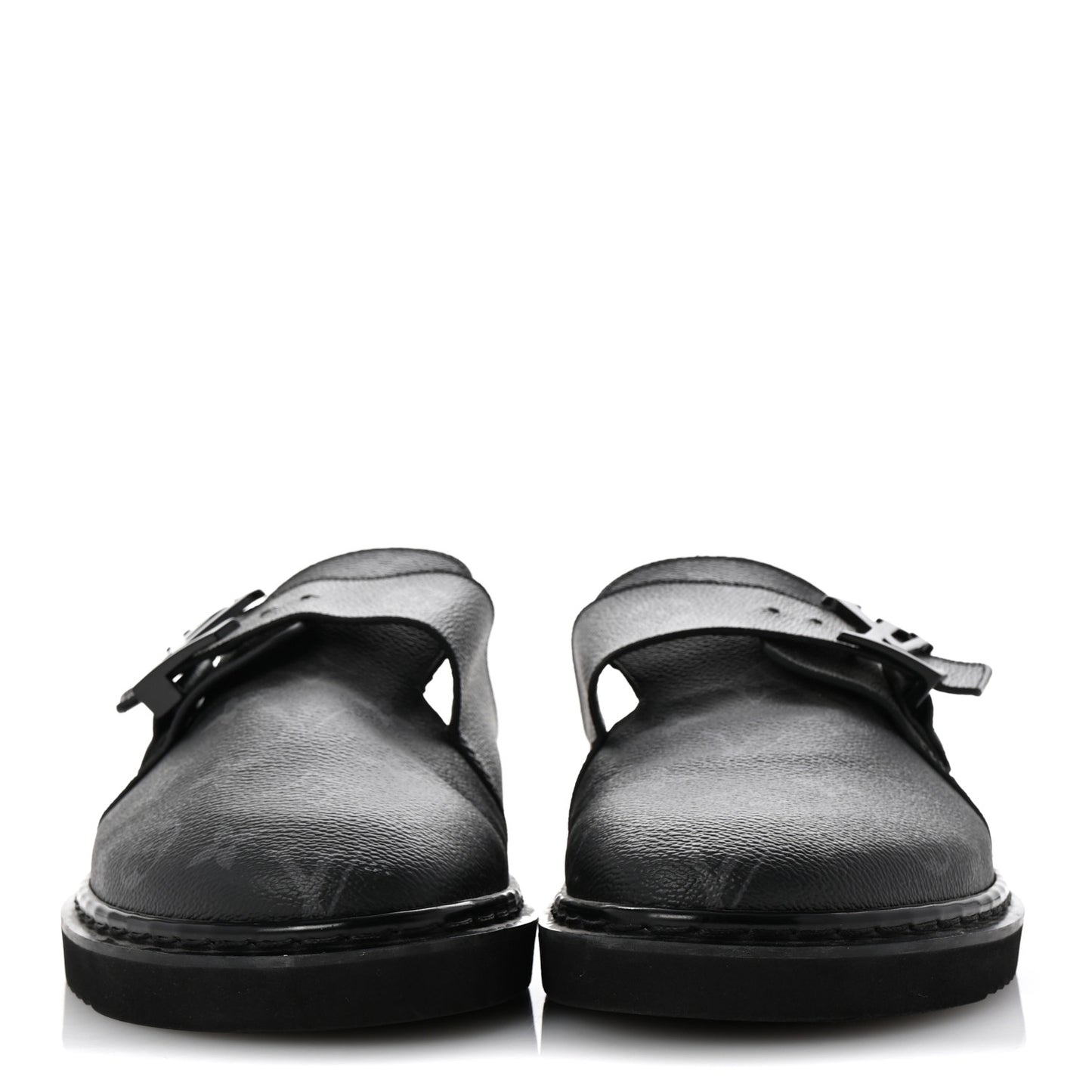 Monogram Eclipse LV Easy Mens Mule 8 Black