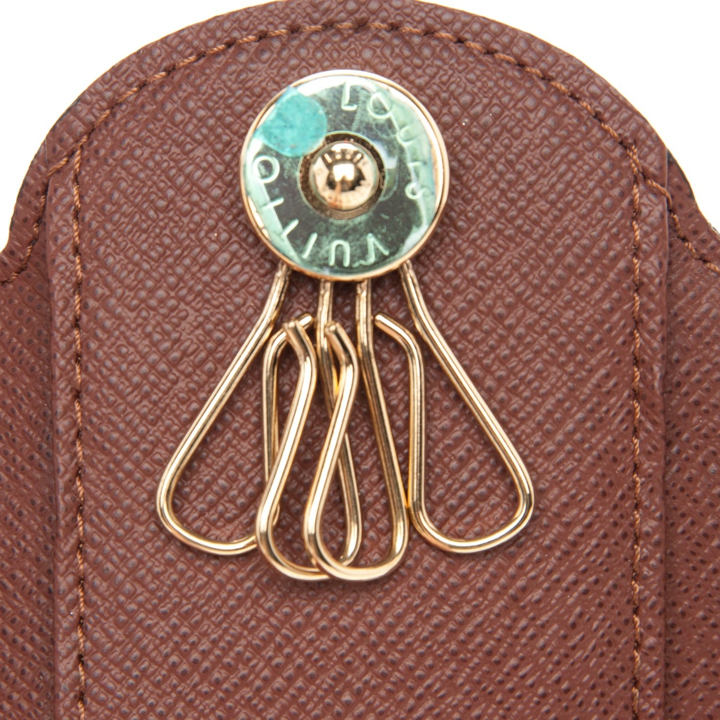 Monogram Round Key Holder PM