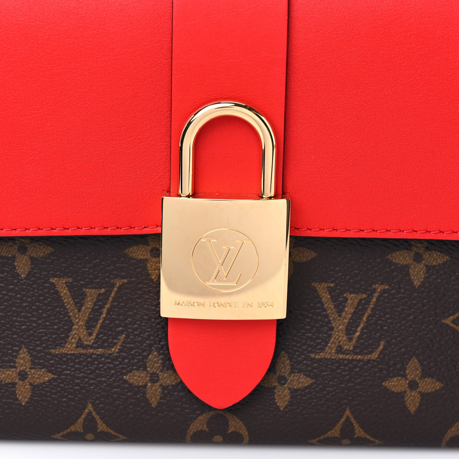 Louis Vuitton Monogram Locky BB Coquelicot 10 of 10