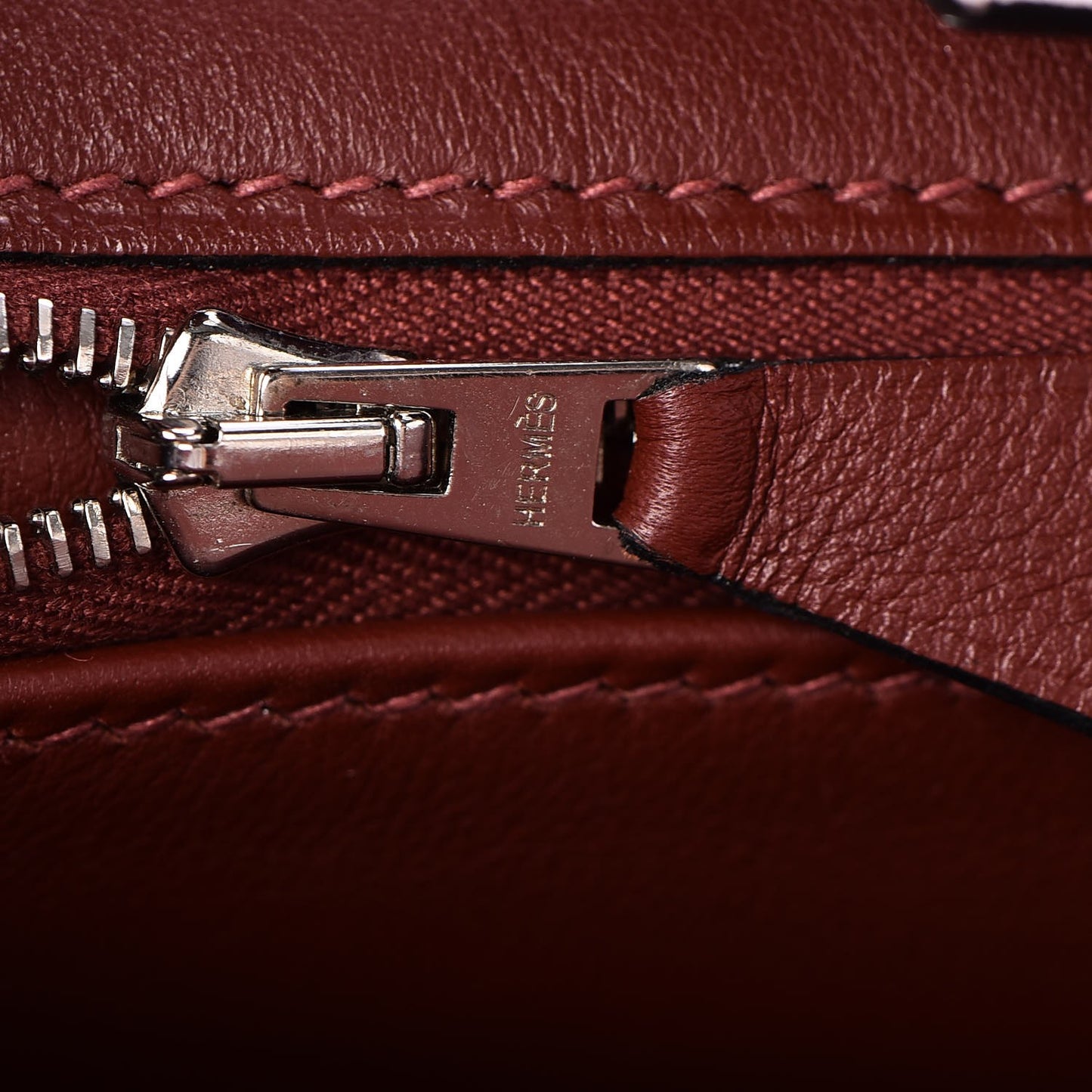 Swift Horseshoe Bi-Color Birkin 30 Rose Dragee Rouge H