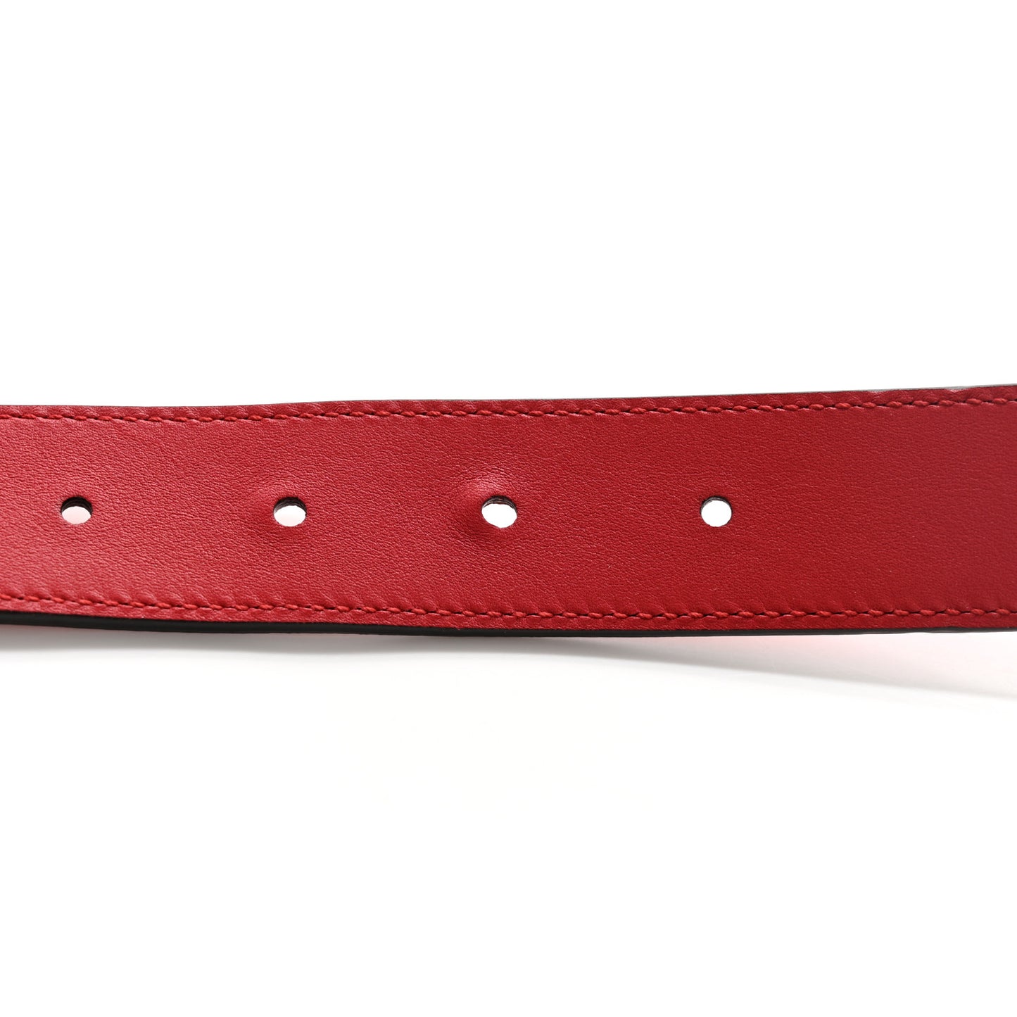 Moon Calfskin Crystal Dionysus 30mm Belt 100 40 Red