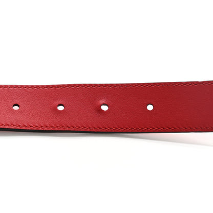 Gucci Moon Calfskin Crystal Dionysus 30mm Belt 100 40 Red 8 of 10